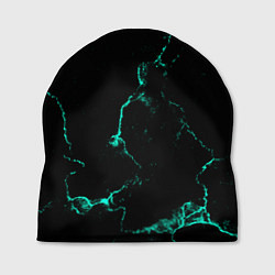 Шапка Color black turquoise, цвет: 3D-принт