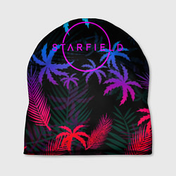Шапка Starfield неоновые тропики, цвет: 3D-принт