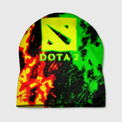 Шапка Dota 2 кислотные краски, цвет: 3D-принт