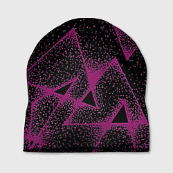 Шапка The triangle is pink