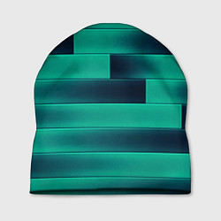 Шапка Color light blue square, цвет: 3D-принт