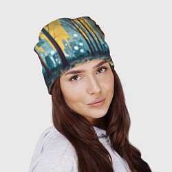 Шапка Дома и цифровой лес, цвет: 3D-принт — фото 2