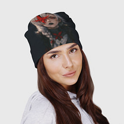 Шапка Арлекино реализм, цвет: 3D-принт — фото 2