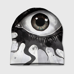 Шапка Глаз и щупальца - психоделика, цвет: 3D-принт