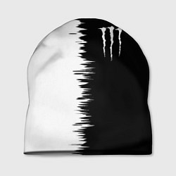Шапка Monster energy штрихи красок, цвет: 3D-принт