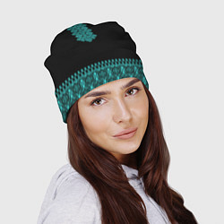 Шапка Обережная вязь - вышиванка, цвет: 3D-принт — фото 2