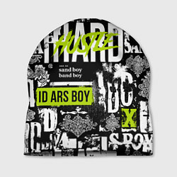 Шапка Паттерн с надписями хасл, цвет: 3D-принт