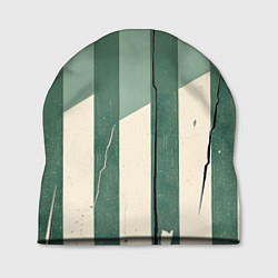 Шапка Зеленые полосы, цвет: 3D-принт