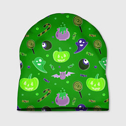 Шапка Halloween green, цвет: 3D-принт
