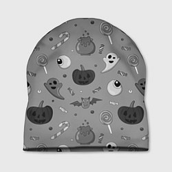 Шапка Halloween grey, цвет: 3D-принт