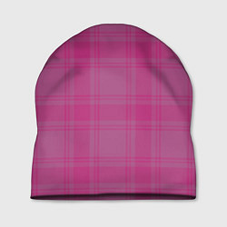 Шапка Checkered pink, цвет: 3D-принт