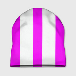 Шапка Color white pink lines, цвет: 3D-принт