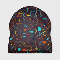 Шапка Different shapes of geometry, цвет: 3D-принт