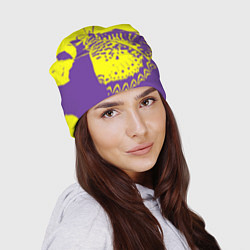 Шапка Бабочка-абстракция, цвет: 3D-принт — фото 2