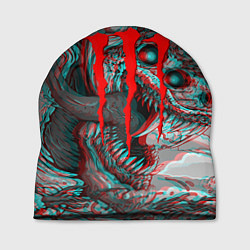 Шапка Monster energy glitch, цвет: 3D-принт