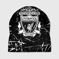 Шапка Ливерпуль краски штрихи, цвет: 3D-принт