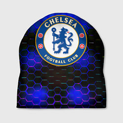 Шапка Chelsea соты неоновые, цвет: 3D-принт