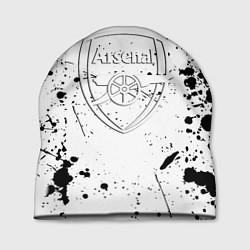Шапка Arsenal брызги красок, цвет: 3D-принт