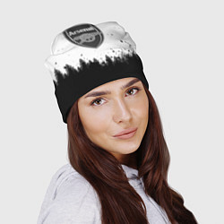 Шапка Arsenal черный лес, цвет: 3D-принт — фото 2