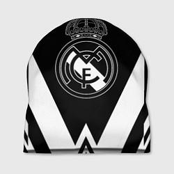 Шапка Real Madrid геометрия спорт, цвет: 3D-принт