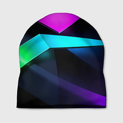Шапка Neon colored geometric
