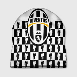 Шапка Juventus болельщики паттерн, цвет: 3D-принт