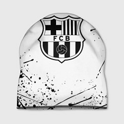 Шапка Barcelona брызги красок, цвет: 3D-принт