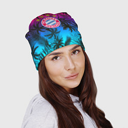 Шапка Бавария Мюнхен неон тропики, цвет: 3D-принт — фото 2
