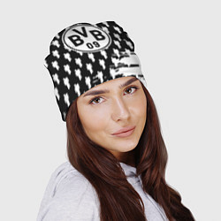 Шапка Borussia люди краски, цвет: 3D-принт — фото 2