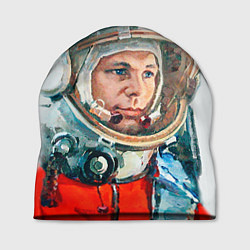 Шапка Гагарин в полете, цвет: 3D-принт