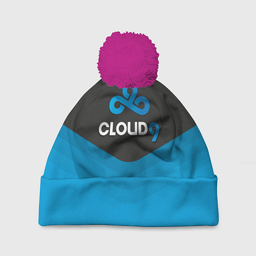 Шапка c помпоном Cloud 9 Uniform / 3D-Малиновый – фото 1