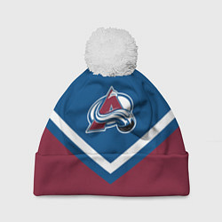 Шапка c помпоном NHL: Colorado Avalanche