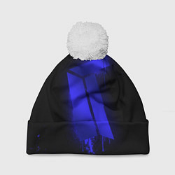 Шапка c помпоном Titan: Black collection