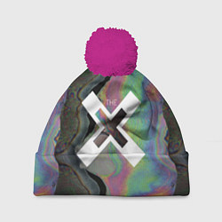Шапка с помпоном The XX: Neon Colour, цвет: 3D-малиновый