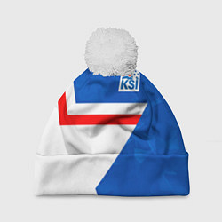 Шапка c помпоном KSI ICELAND STAR