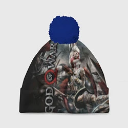 Шапка с помпоном God of War, цвет: 3D-тёмно-синий