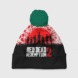 Шапка с помпоном RDR 2: Red Blood, цвет: 3D-зеленый