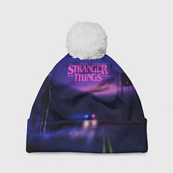 Шапка c помпоном Stranger Things: Neon Road