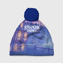 Шапка с помпоном Stranger Things: Magic House, цвет: 3D-тёмно-синий