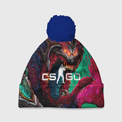 Шапка с помпоном CS GO hyper beast skin, цвет: 3D-тёмно-синий