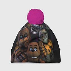 Шапка c помпоном Five Nights at Freddy's