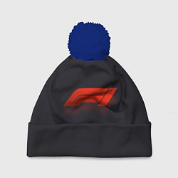 Шапка с помпоном Formula 1, цвет: 3D-тёмно-синий
