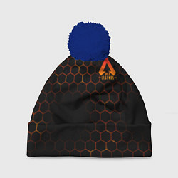 Шапка с помпоном Apex Legends: Orange Carbon, цвет: 3D-тёмно-синий