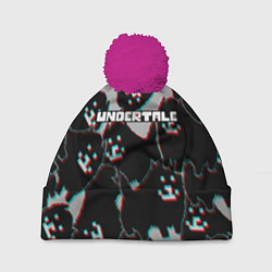 Шапка c помпоном Undertale