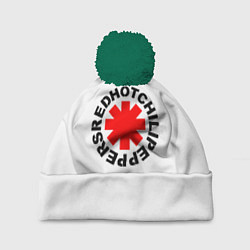 Шапка с помпоном RED HOT CHILI PEPPERS, цвет: 3D-зеленый