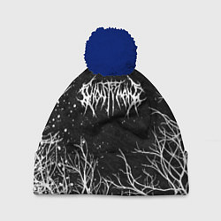 Шапка с помпоном GHOSTEMANE, цвет: 3D-тёмно-синий