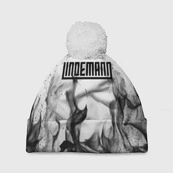 Шапка с помпоном LINDEMANN: Black Fire, цвет: 3D-белый