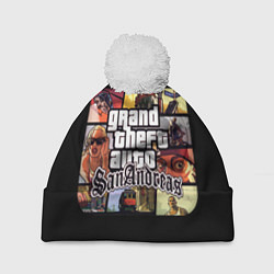 Шапка c помпоном GTA SA