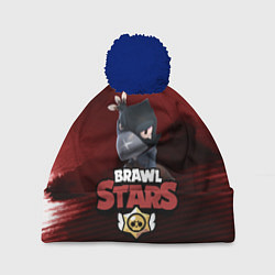 Шапка c помпоном BRAWL STARS CROW