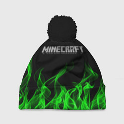 Шапка c помпоном MINECRAFT FIRE